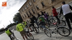 A dos ruedas para recorrer la ciudad en el Día del Paseo Saludable