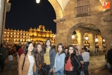 Salamanca Enciende la esperanza para solidarizarse con los niños enfermos de cáncer