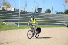 Los salmantinos se suben a la bicicleta con motivo de la Semana de la Movilidad 