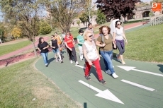 Multitudinaria respuesta de público a la II Ciclo-Marcha Solidaria de Accem Salamanca