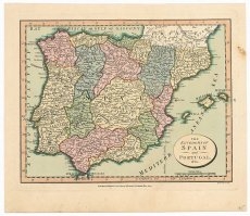 The kingdoms of Spain and Portugal & Ca. 1801. Allen