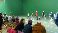 Fiesta del patinaje sobre ruedas en el nuevo pabellón de Aldeatejada