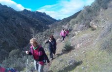 La I Marcha de Senderismo de Valero se estrena con 250 caminantes