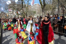Las Esclavas del Sagrado Corazón cierran el Carnaval de fábula con juegos y un gran desfile