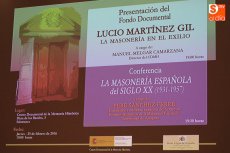 Salamanca custodiará los fondos de Lucio Martínez Gil sobre la masonería en el exilio