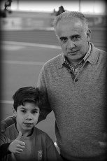 Los atletas cantalpineses Iker Domínguez y Jesús González, dos grandes campeones