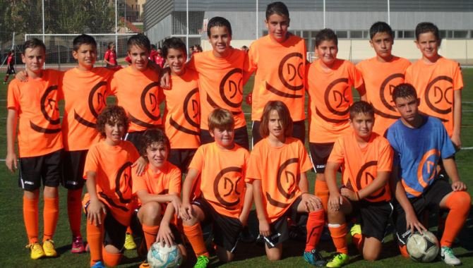 Uno de los equipos del CD Carbajosa, que también puede acceder a estas ayudas