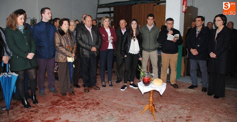 La celebración tuvo lugar en la casa del mayordomo saliente, Gabriel Arroyo