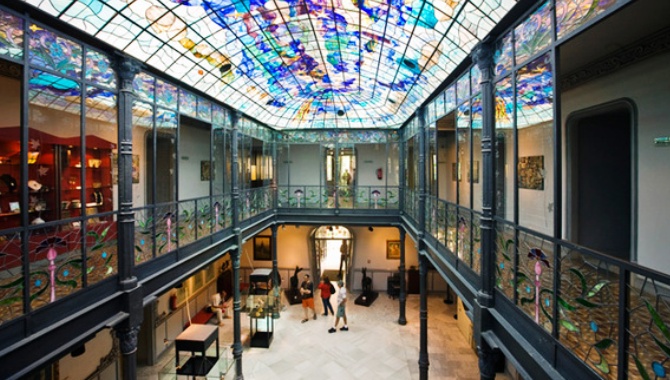 Aspecto interior de la Casa Lis