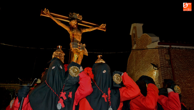 La procesión del traslado partía a las nueve de la noche desde la Ermita del Humilladero