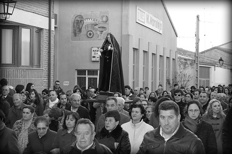 Procesión del Santo Entierro en Cantalpino | Fotos: Elena Sánchez