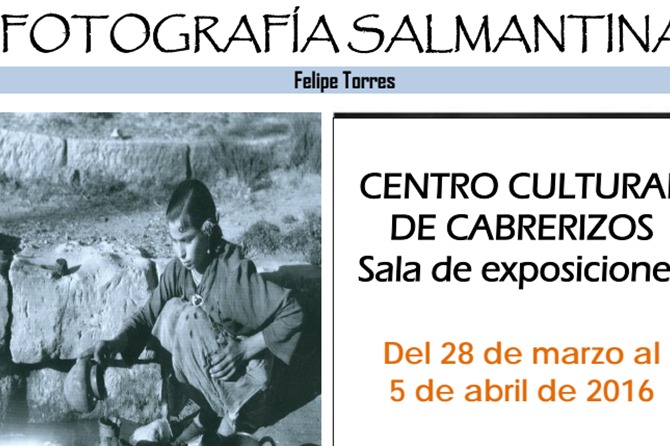 Cartel de la nueva exposición en Cabrerizos