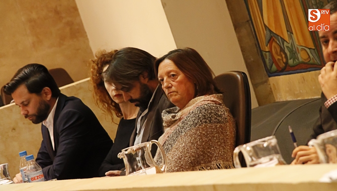 Agustina Martín, en un reciente pleno