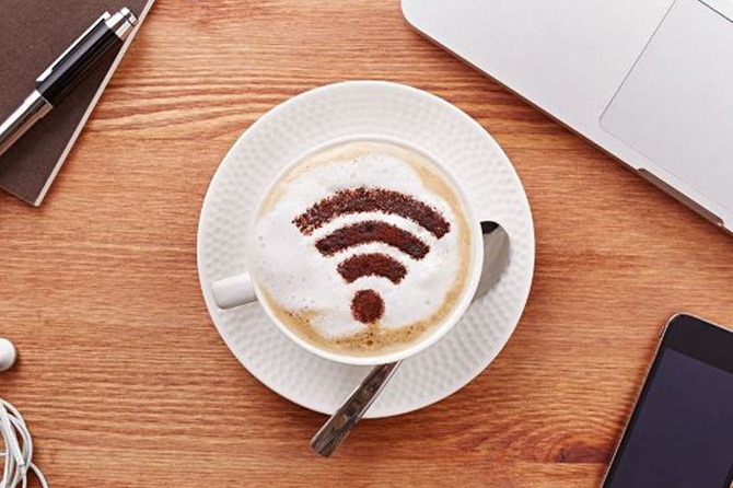 Cafeterías con WiFi