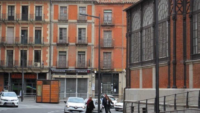 Inmueble ubicado en la Plaza del Mercado