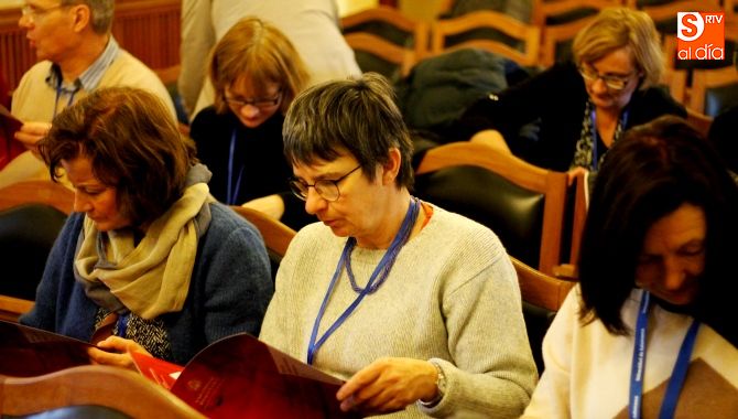 La sesión inaugural tuvo lugar en el Aula Magna de la Facultad de Filología