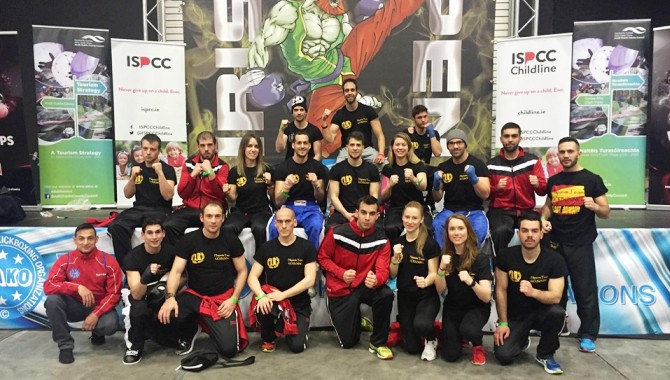 Varios de los representantes españoles en la cita irlandesa