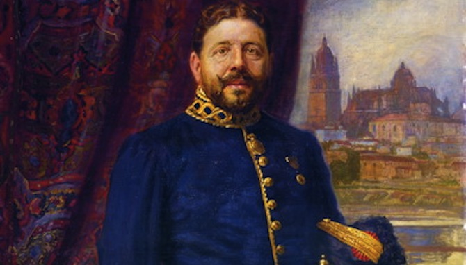 Retrato del rector Maldonado