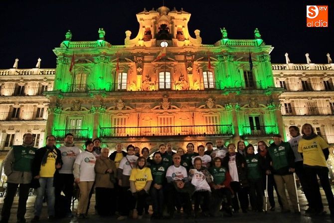 Salamanca, de verde y naranja, se suma al Día Mundial del Riñón  