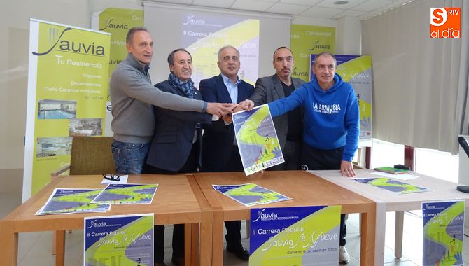 Presentación de la carrera solidaria de la Residencia Sauvia