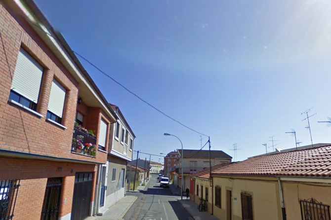 Calle Miguel Ángel en el barrio de Chamberí