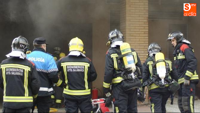 La actividad de los Bomberos de Salamanca se ha multiplicado en los últimos días en Pizarrales