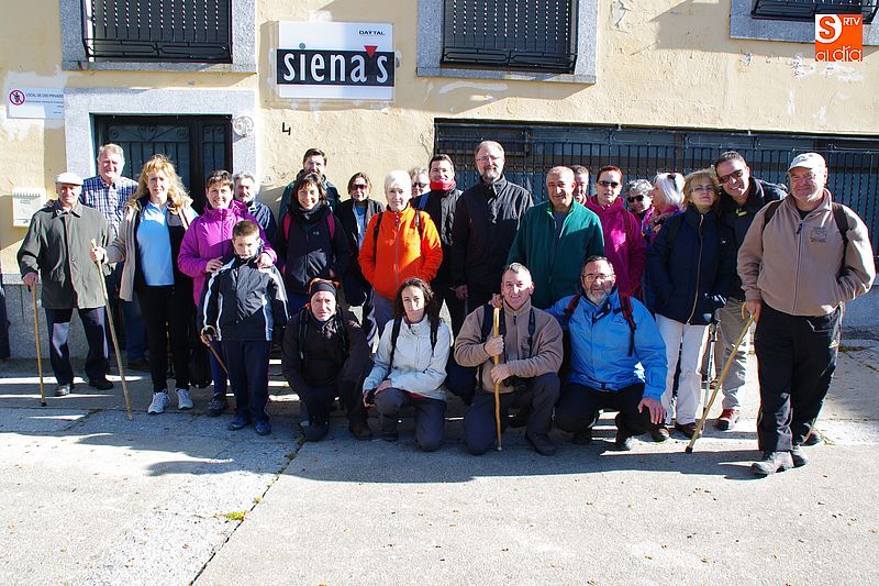Los participantes comenzaron el camino en Los Santos.
