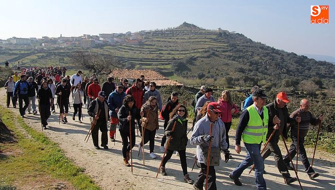 La Marcha senderista de Vilvestre volvió a ser un éxito / REP. GRÁFICO: CORRAL