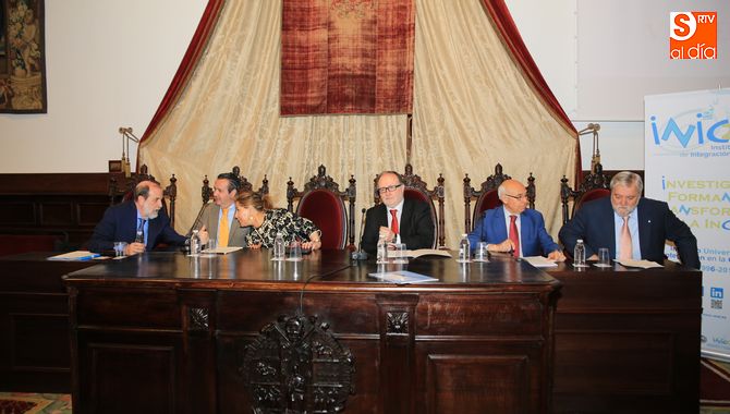 Rosa Valdeón ha participado en el 20 aniversario del INICO. Foto: Alberto Martín