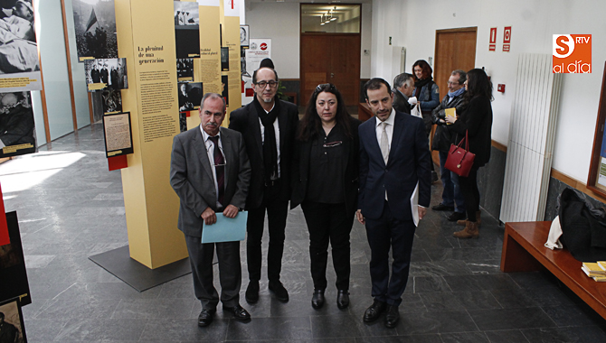 Inauguración de la exposición sobre la Generación del 14. Foto: Alejandro López