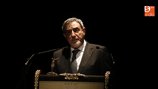 Ferreira Cunquero presentó el impresionante Pregón de Isabel Bernardo | Foto: Álex López