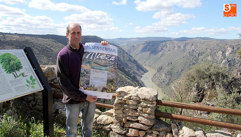 El alcalde de Mieza, Ismael García, confía en un nuevo éxito de la ruta / CORRAL