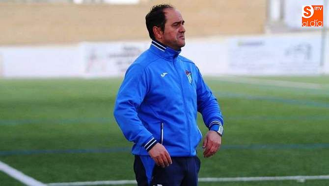 José Durán, en el partido de Liga contra el Alba de Tormes