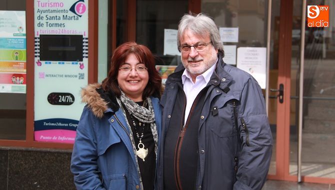 Montserrat Muñoz y José María González, en Santa Marta