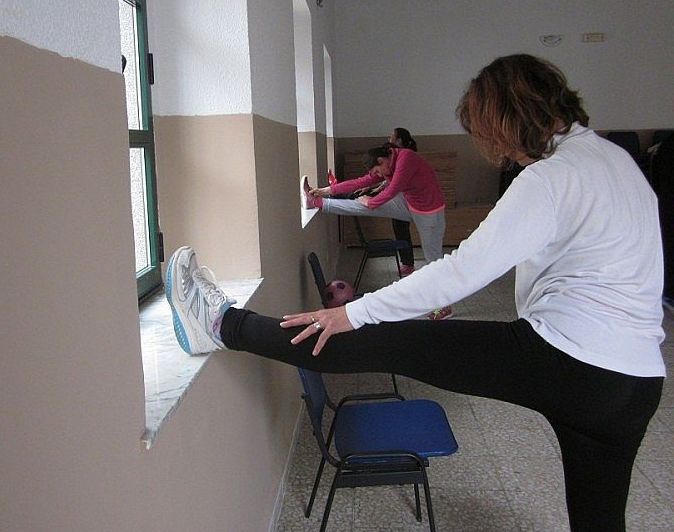 Un buen nivel de mantenimiento, en los ejercicios de gimnasia