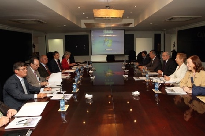 Imagen de archivo del consejo de administración del Banco CEISS