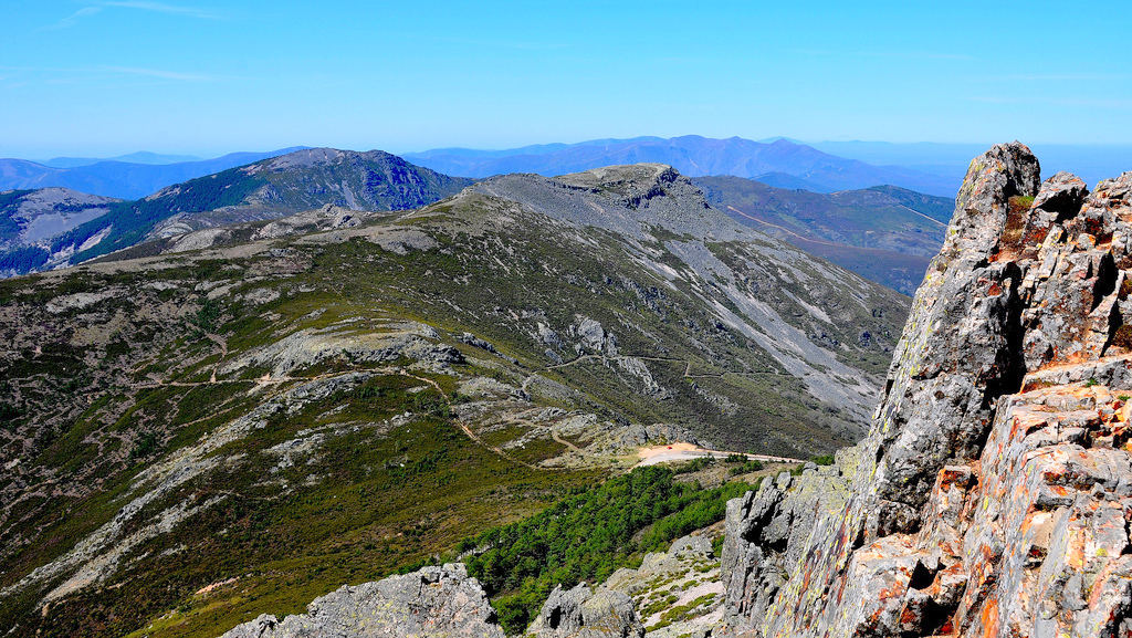 Panorámica desde la Peña de Francia