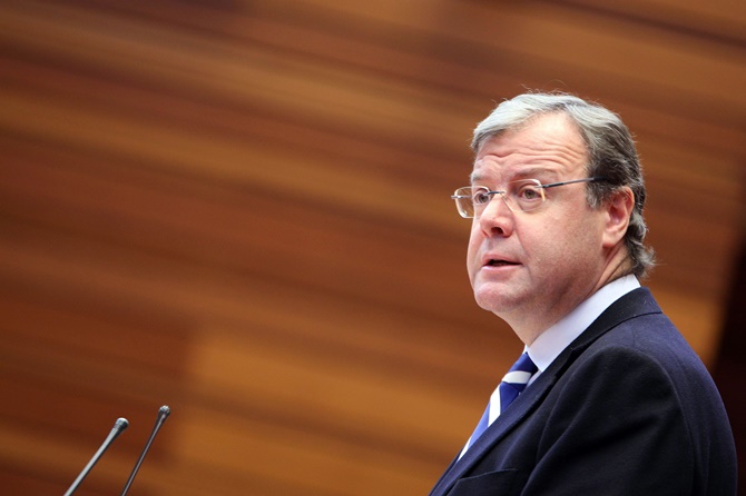 Antonio Silván, alcalde de León