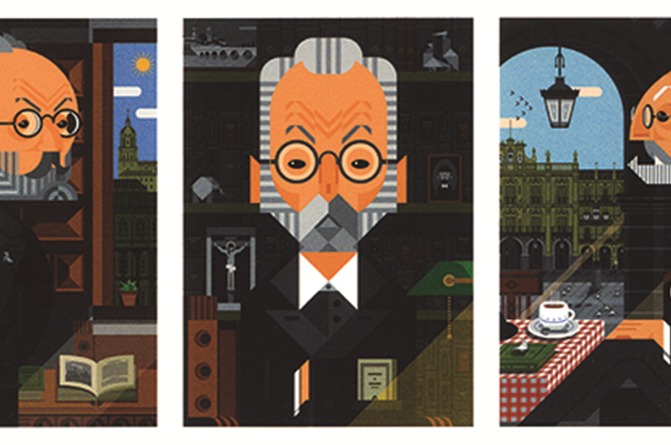 Caricaturas Miguel de Unamuno