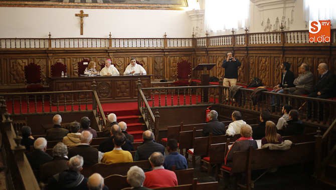 La conferencia de clausura se celebró en el Aula Magna de la UPSA / Foto de Alejandro López