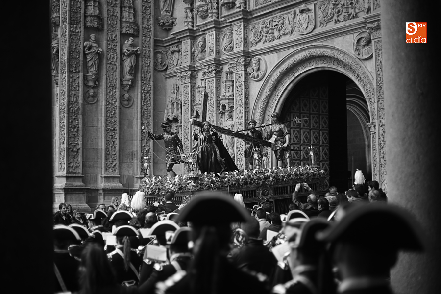 El Nazareno a su salida de San Esteban (Foto de Álex López)