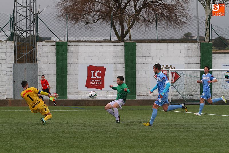 Paso hacia delante del CD Guijuelo en busca de la Copa del Rey (2-1)