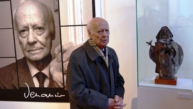 El escultor Venancio Blanco