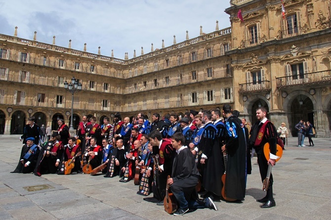 Las tunas universitarias toman Salamanca durante el fin de semana