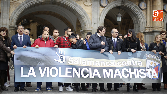 Concentración en la Plaza Mayor (Foto de Álex López)