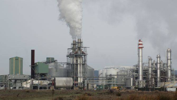 Planta de bioetanol de Babilafuente, propiedad de Abengoa