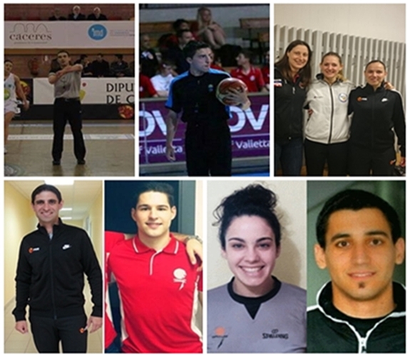 Algunos de los árbitros salmantinos elegidos