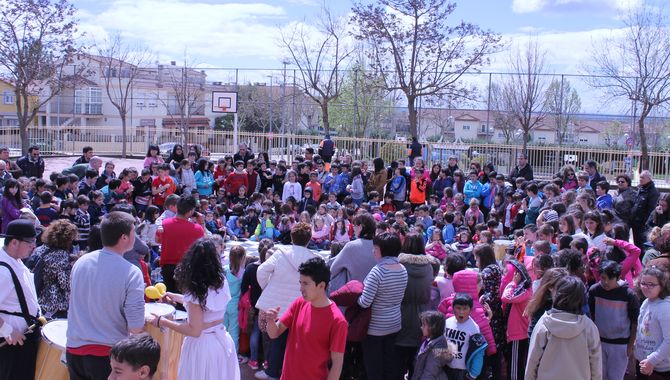 Celebración del Día Mundial de la Tierra en el colegio de Cabrerizos