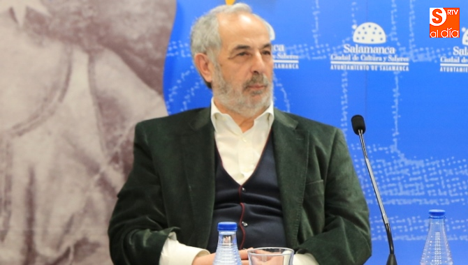 Francisco Delgado, autor de ‘Lazarillo de Tormes, una carta misteriosa’ / Foto de Alberto Martín