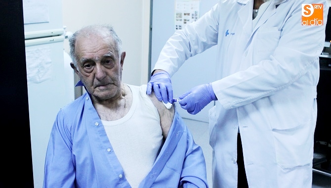 En mayores de 65 años,  el 64 %  de los castellano y leoneses fueron vacunados